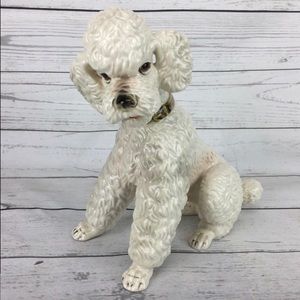 Antique Keramos Porcelain Poodle Wien Austria 1930